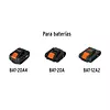 Cargador De Baterías De Ion Litio De 12 Y 20 V, Truper Pro