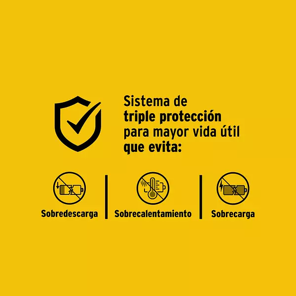 Batería Ion Litio, 20v, 2 Ah, Pretul