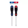 Dúo De Desarmadores 3/16" X 4" Mango Comfort Grip, Pretul