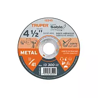 Disco Tipo 41 De 4-1/2" X 1 Mm Corte Fino De Metal, Sable