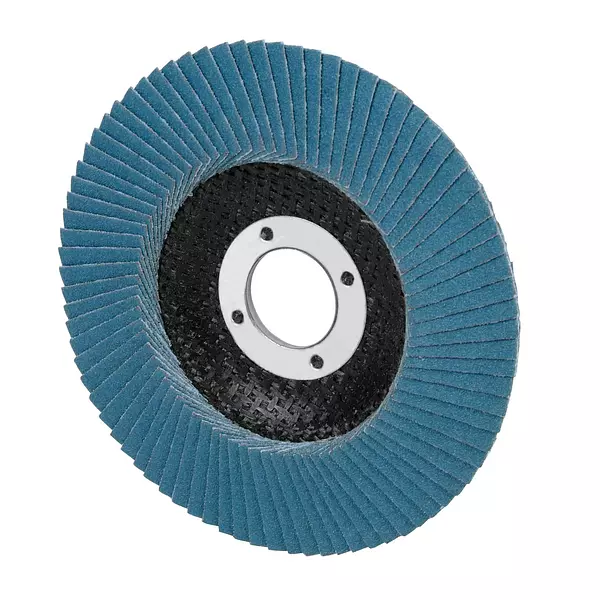 Disco Laminado 7", Grano 80 Centro 7/8", Fibra, Pretul