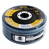 Disco Laminado 4-1/2", Grano 80 Centro 7/8", Fibra, Pretul