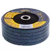 Disco Laminado 7", Grano 40 Centro 7/8", Fibra, Pretul